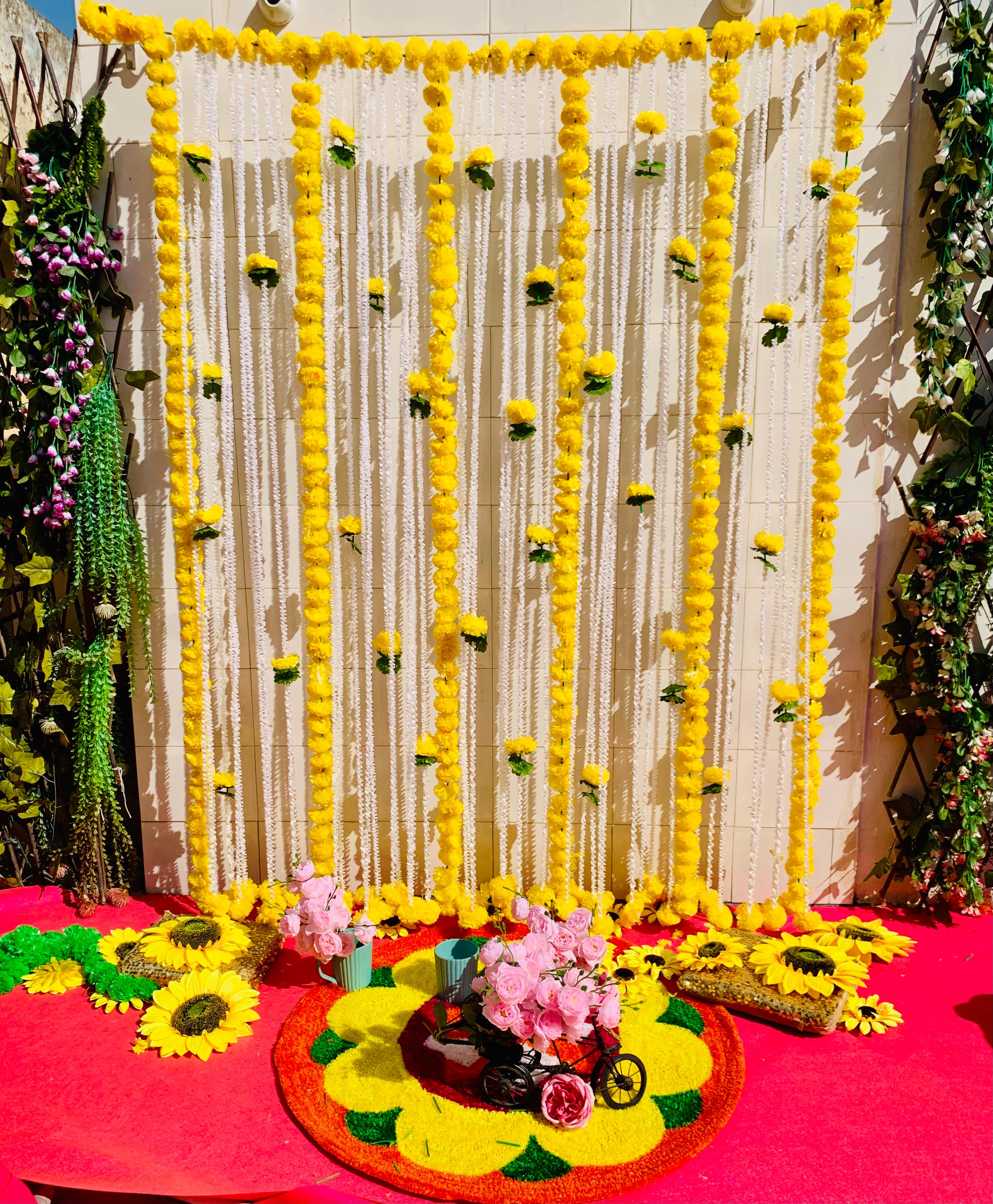 Craft Fusion Marigold Backdrop